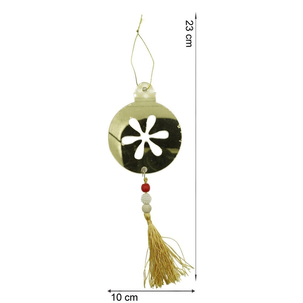 Ornament brad, Flippy, Rotund, Auriu, Lucios, 10*23CM, Acril, Interior/ Exterior-9