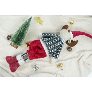 Ornament de Craciun ren, Flippy, multicolor, textil, 68 cm-4