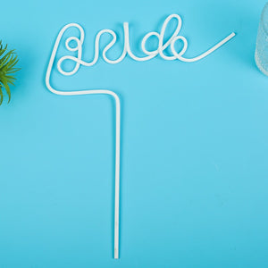 Pai de Plastic, Flippy, Model Bride, Tematica Nunta, Diametru 0.5 cm, Alb-0