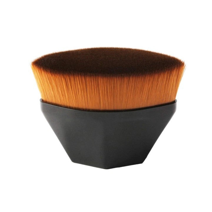 Pensula kabuki plata pentru fond de ten, Flippy, negru-5