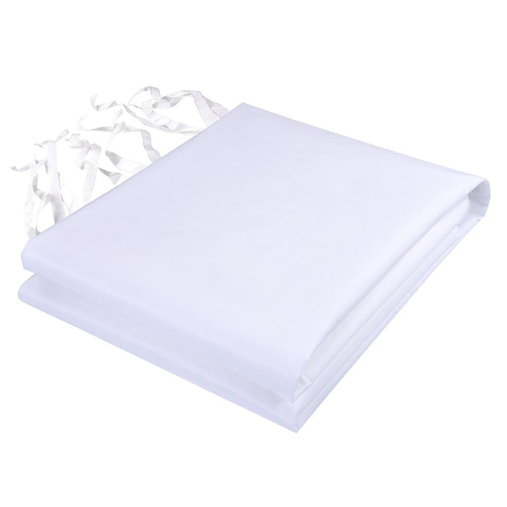 Perete Lateral Cort Evenimente 12 m Alb-0