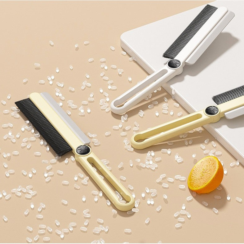 Perie Multifunctionala si Stergator, Flippy, Pentru Spatii Greu Accesibile, 24.7 x 4.5 cm, Alb-6