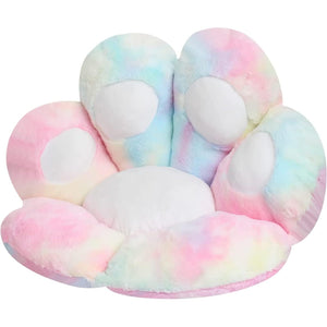 Perna Decorativa, Flippy, Model Laba de Pisica, din Plus, pentru Scaun/Canapea/Podea, 80 x 70 cm, Multicolor-0