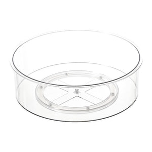Suport Rotativ pentru Condimente, Flippy, Multifunctional, Rotund, 360 de Grade, pentru Bucatarie, Plastic, 30.5x30.5x10 cm, Transparent-0