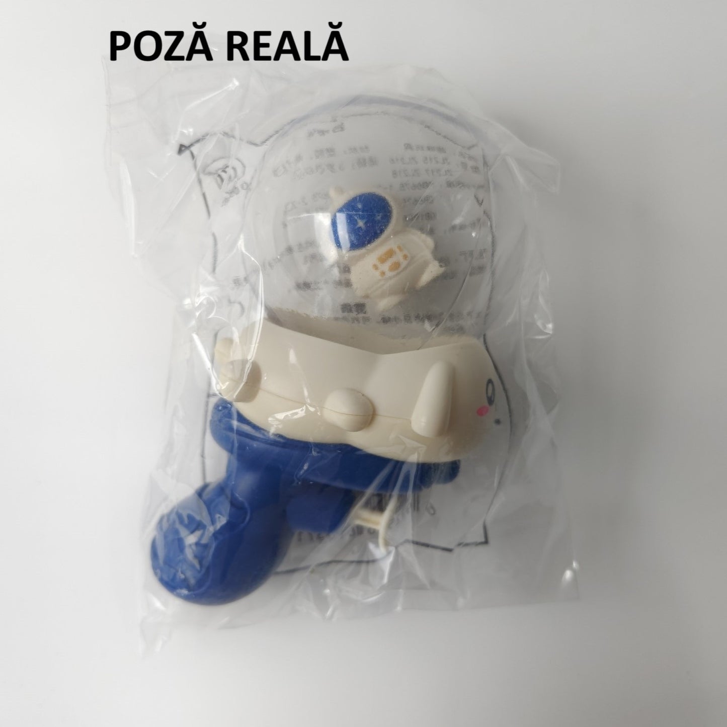 Pistol cu Apa pentru Copii, Flippy, Multifunctional, Capacitate 250 mL, Model Astronaut, 15.6x8x8.9 cm, ABS, Albastru-5