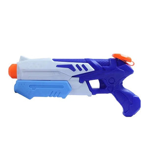 Pistol cu Apa pentru Copii, Flippy, Rezervor 300ml, Maner de Transport, Pentru Piscina/Plaja, Lungime 31.5 cm, Jucarie Distractiva, 3ani+, Albastru/Alb-0