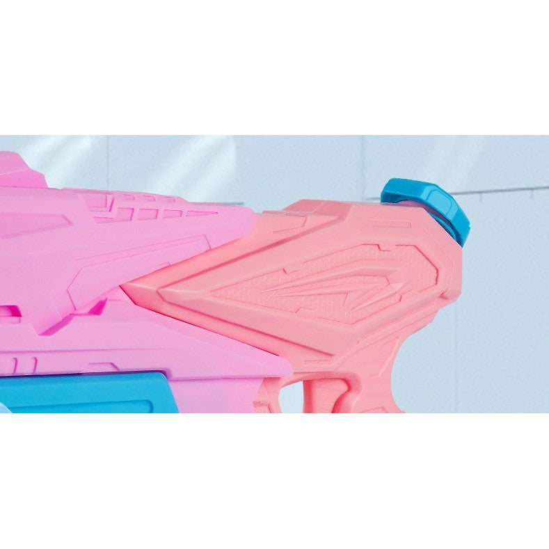 Pistol cu Apa pentru Copii, Rezervor, Pentru Piscina/Plaja, Flippy, 6ani+, 3 duze, Roz, 500ML-4