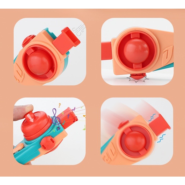 Pix Multifunctional, Flippy, cu Sunete si Vibratii, 5x1.5x17cm, Multicolor-6