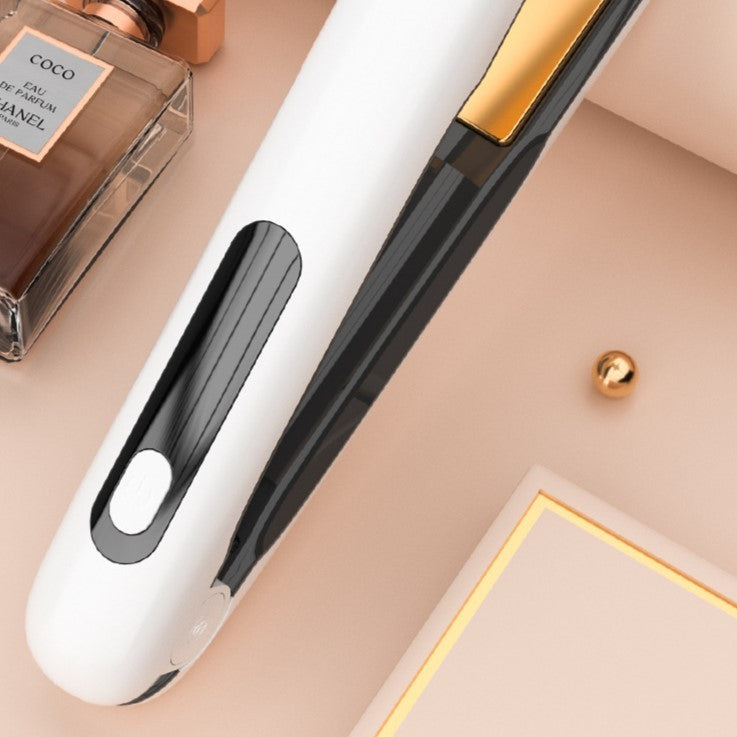 Placa de Par fara Fir, Flippy, Adaptor Tip C, 4 Trepte de Temperatura, Tensiune 5V, Capacitate Baterie 5000 mAh, Indreptat, Ondulat, 23.5x3.3x4.5 cm, Alb-6