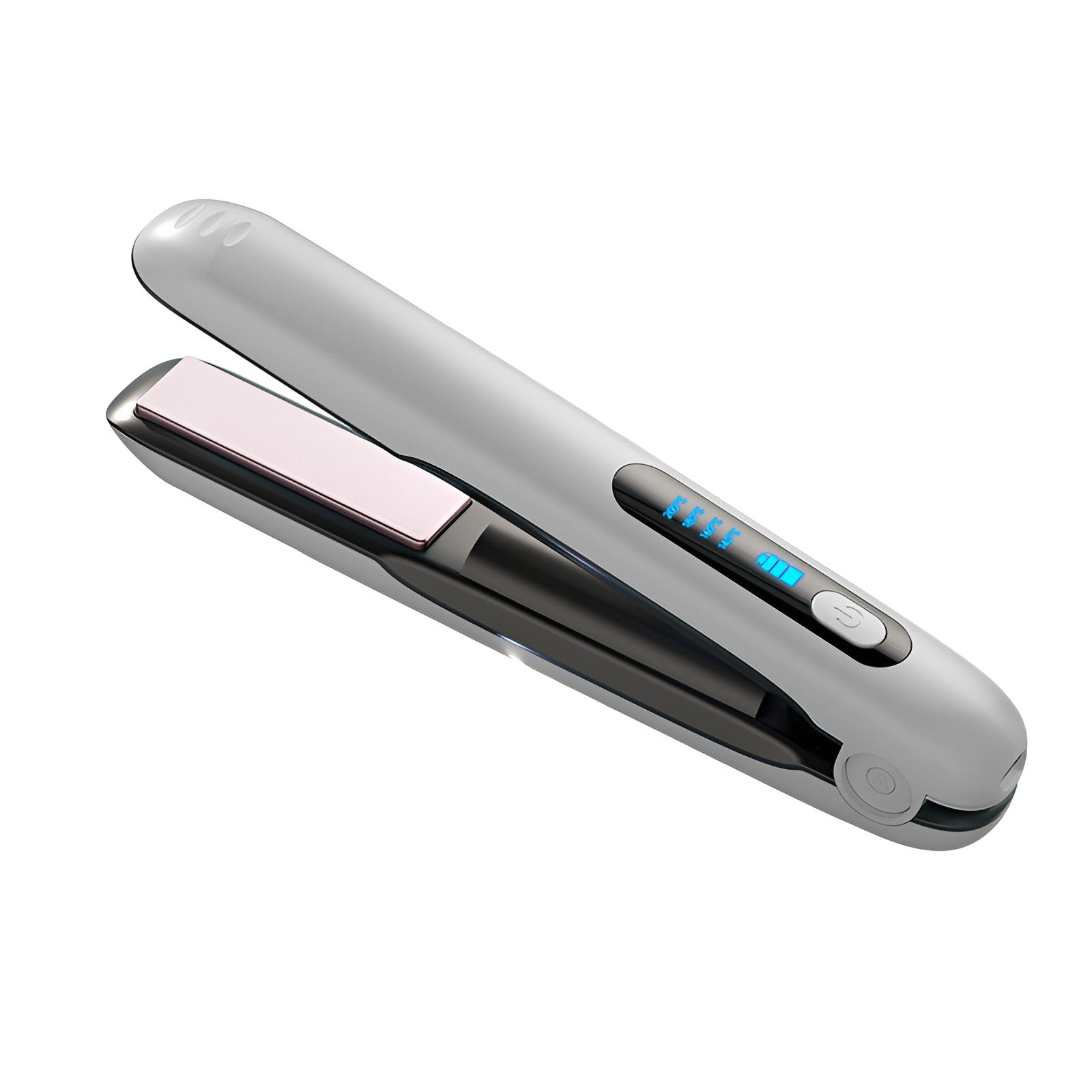 Placa de Par fara Fir, Flippy, Adaptor Tip C, 4 Trepte de Temperatura, Tensiune 5V, Capacitate Baterie 5000 mAh, Indreptat, Ondulat, 23.5x3.3x4.5 cm, Alb-0