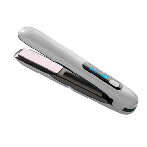 Placa de Par fara Fir, Flippy, Adaptor Tip C, 4 Trepte de Temperatura, Tensiune 5V, Capacitate Baterie 5000 mAh, Indreptat, Ondulat, 23.5x3.3x4.5 cm, Alb-0