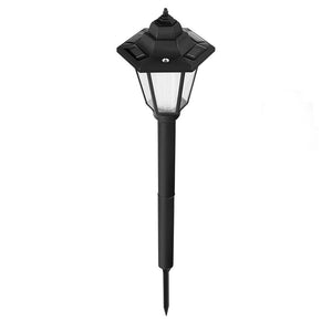 Lampa solara hexagonala de gradina Flippy, Alb Rece-0