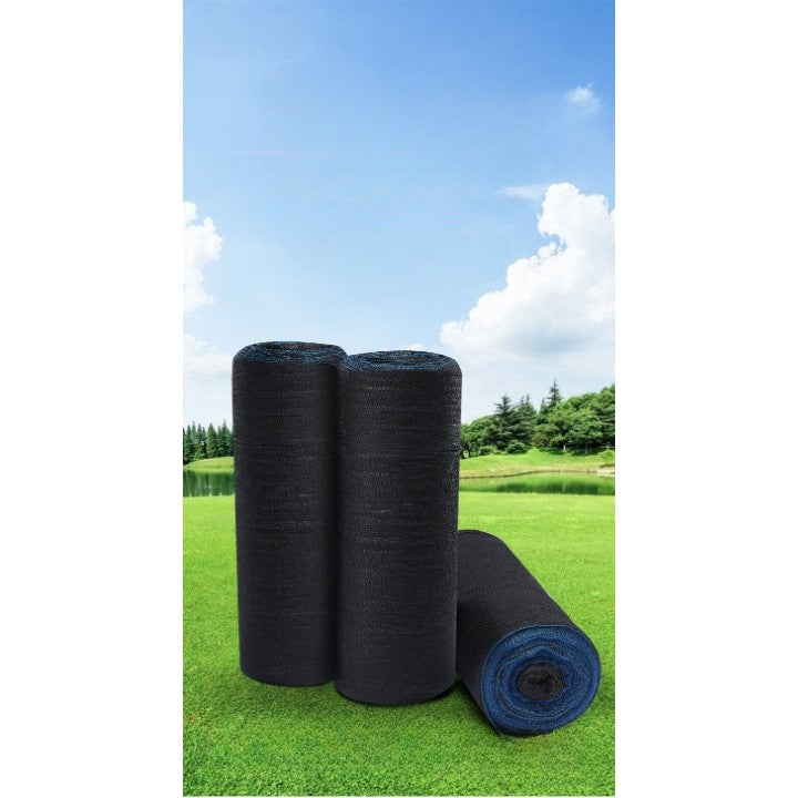 Plasa de umbrire neagra, latime 2 m, lungime 50 m, Flippy, protectie UV, Grad de umbrire 50-55%-1