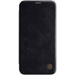 Husa tip carte Nillkin pentru iPhone 12 / 12 Pro - negru