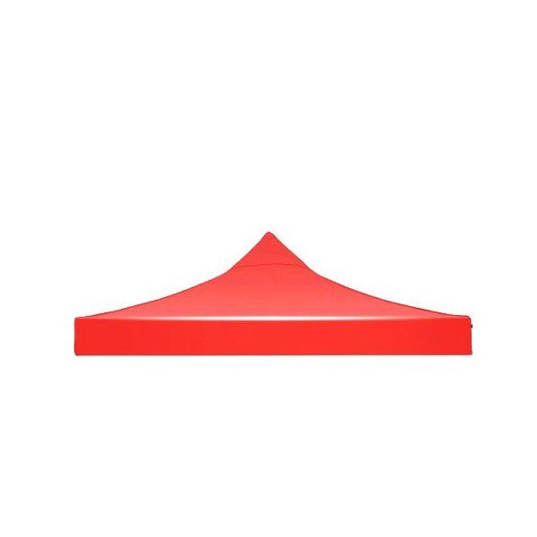 Prelata,copertina pentru acoperis cort tip pavilion Flippy, 3 x 6 m , impermeabila, invelis din material textil oxfort 700D, cauciucat Rosu-0