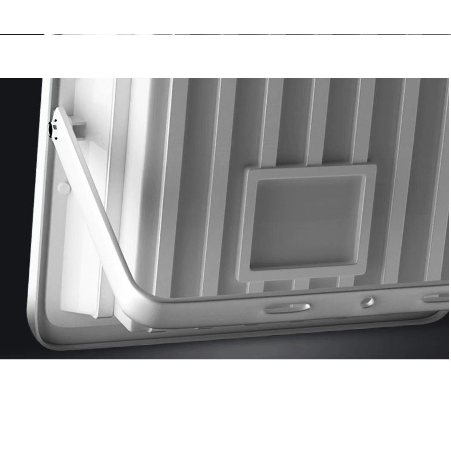 Proiector LED cu Panou Solar Flippy, Senzor de lumina, Waterproof, 140 LED-uri incorporate, 65W, 19.5x17 cm, 3000 mAh, IP67, Design Modern, Negru-1