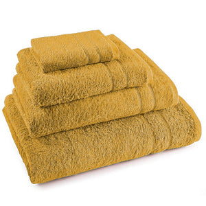 Set 12 prosoape din Bumbac 100%, dimensiune 50 x 100 cm, Culoare Orange, Calitate Premium, HEIMTEX Germany-0