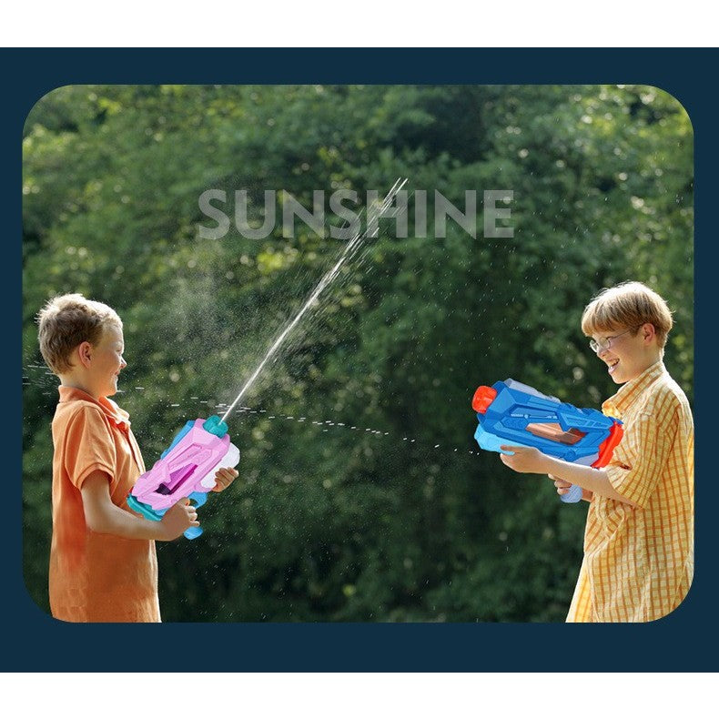 Pistol cu Apa pentru Copii, Rezervor, Pentru Piscina/Plaja, Flippy, 6ani+, 5 duze, Quick Fill, Roz, 800ML-1