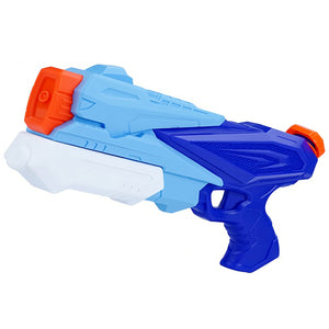 Pistol cu Apa pentru Copii, Rezervor, Pentru Piscina/Plaja, Flippy, 6ani+, 3 duze, Albastru, 500ML-0