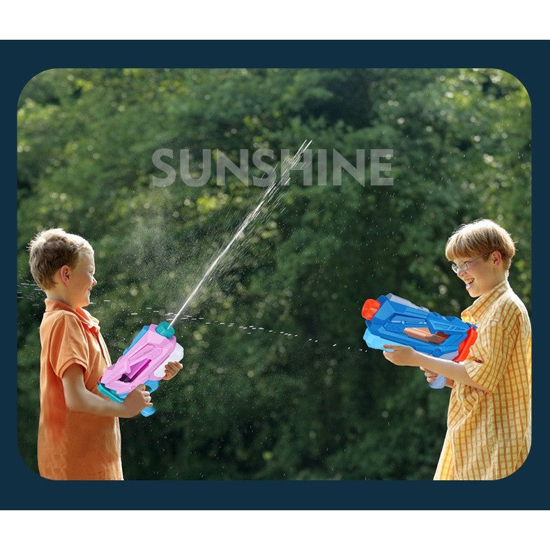 Pistol cu Apa pentru Copii, Rezervor, Pentru Piscina/Plaja, Flippy, 6ani+, Quick Fill, Albastru, 600ML-7