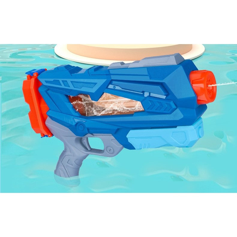 Pistol cu Apa pentru Copii, Rezervor, Pentru Piscina/Plaja, Flippy, 6ani+, Quick Fill, Albastru, 600ML-9