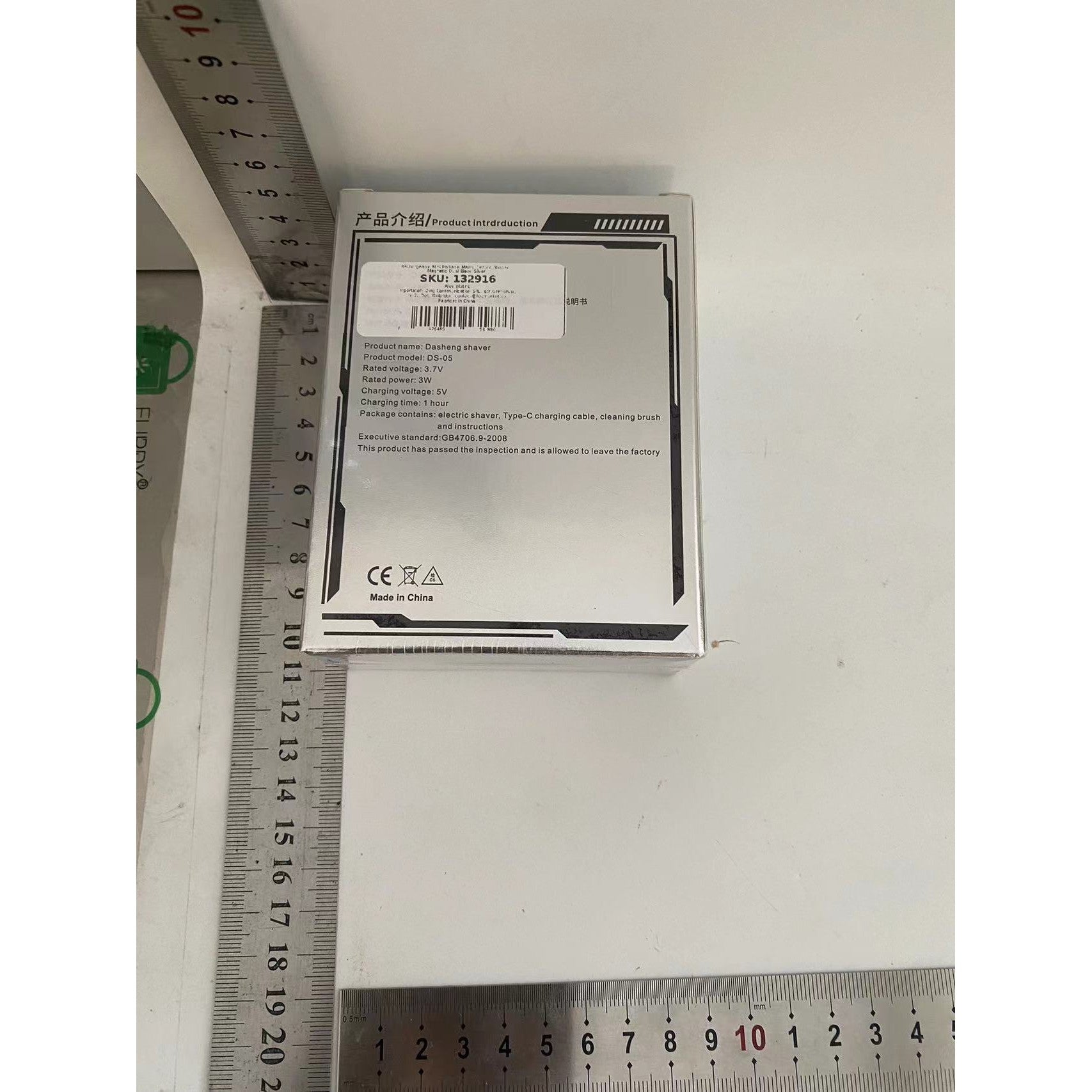 Aparat de ras Mini electric Portabil, Flippy, de Călătorie, Reîncărcabil, cu Fibra de Carbon, Silver-1