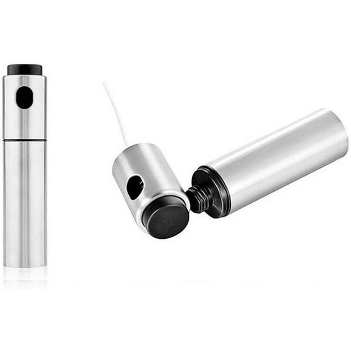 Pulverizator ulei Flippy, spray, material otel inoxidabil, manual, 100 ml, 17.7 x 4 cm, argintiu-3