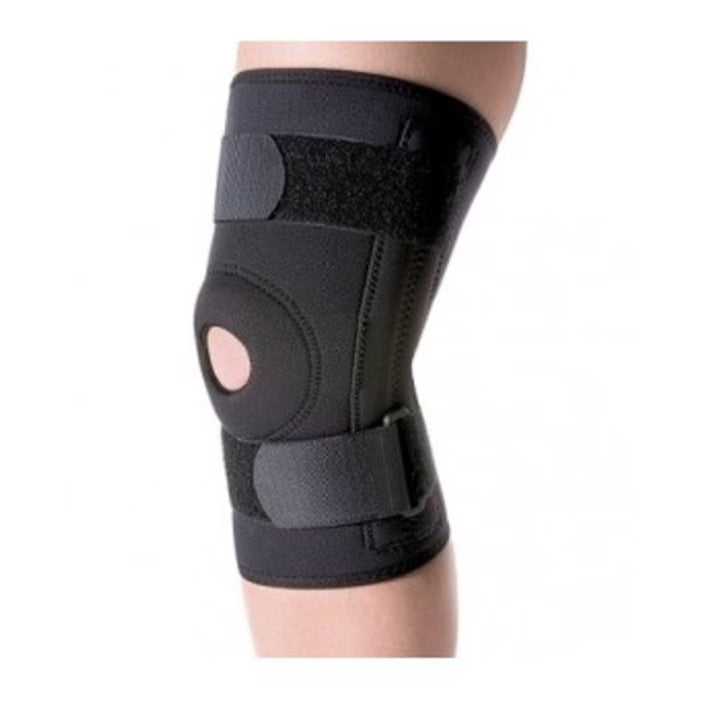 Orteza/Genunchiera din neopren YC-6302 cu Suport Magnetic și Rotula Decupată