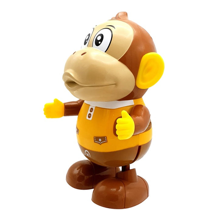 Jucarie - Maimutica Dansatoare cu lumini si muzica, 3 melodii