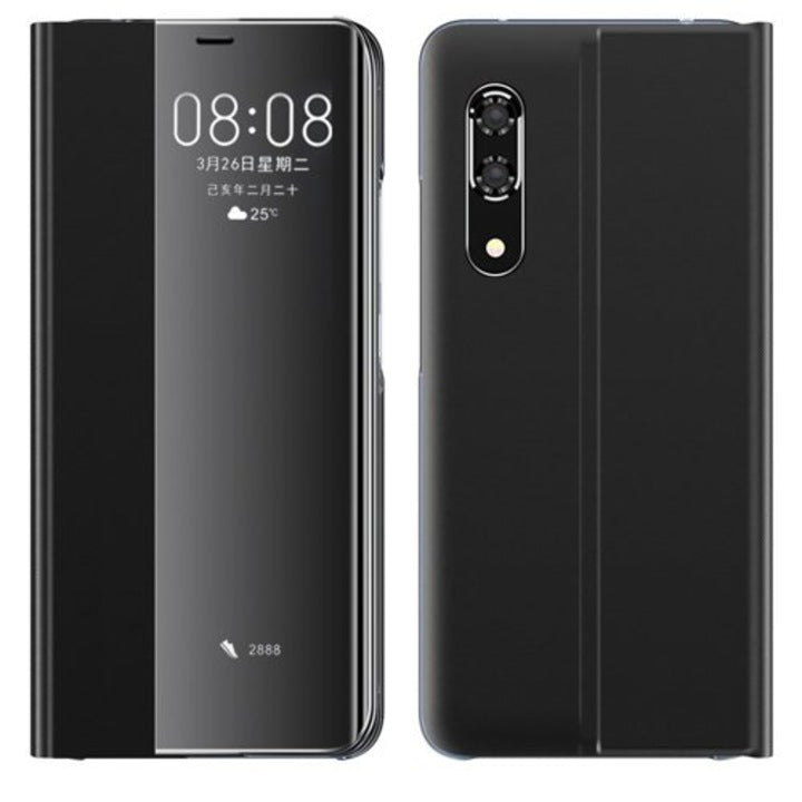 Husa Sleep case  Flip pentru Huawei P30 Pro - negru