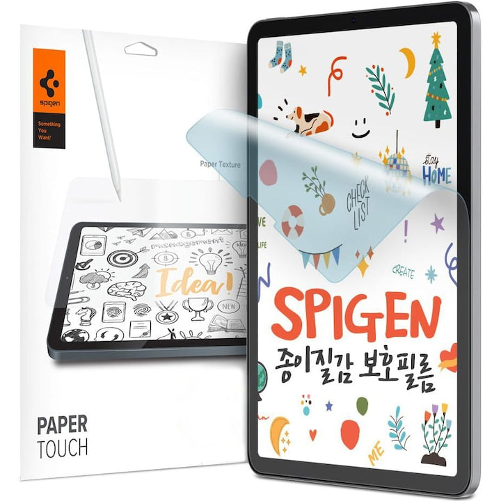 Folie mată Spigen Paper Touch pentru iPad Pro 12.9”