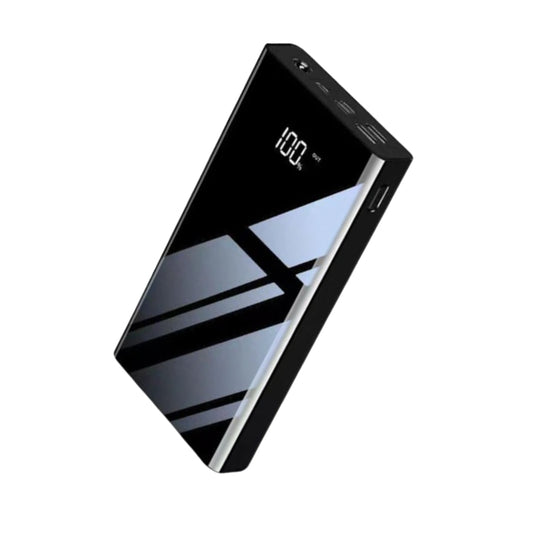 Baterie externa 30.000 mAh, CRT, Powerbank Pro, 2 x USB, Lanterna Led, Negru