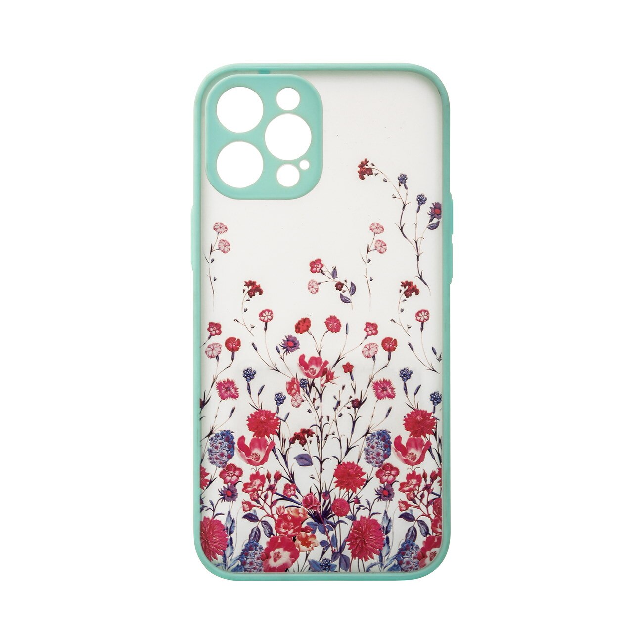 Carcasă Design Case compatibilă cu iPhone 13 Pro Max, Floral Blue