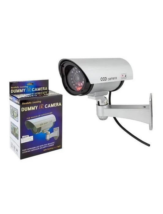 Camera de Supraveghere Falsa Dummy, Stil Lanterna cu LED IR Rosu