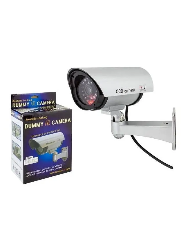 Camera de Supraveghere Falsa Dummy, Stil Lanterna cu LED IR Rosu