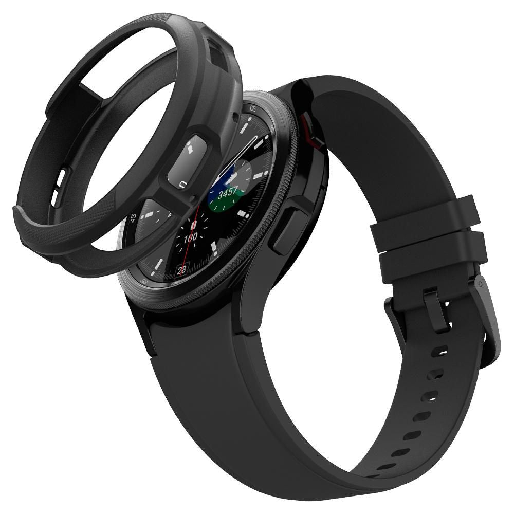 Husă Spigen Liquid Air pentru Samsung Galaxy Watch4 Classic (46 mm) – Negru Mat