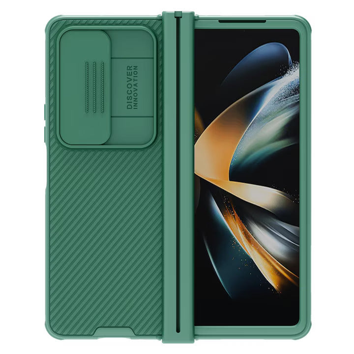 Carcasa Nillkin Cam Shield compatibila cu Samsung Galaxy Z Fold 4 5G Green