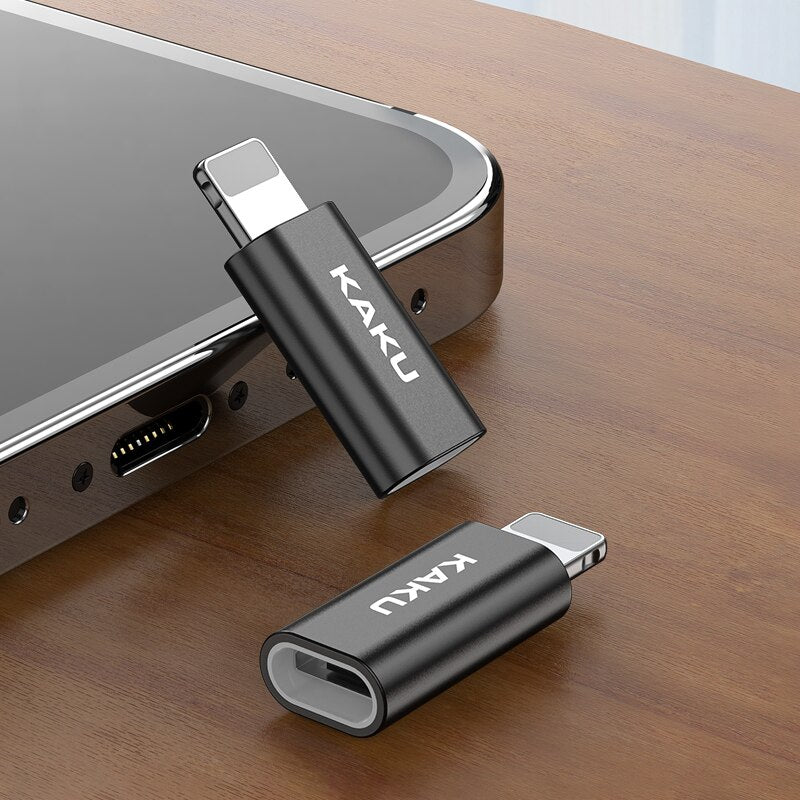 Adaptor Micro USB pentru mufa Lightning, incarcare rapida, pentru iPhone si iPad