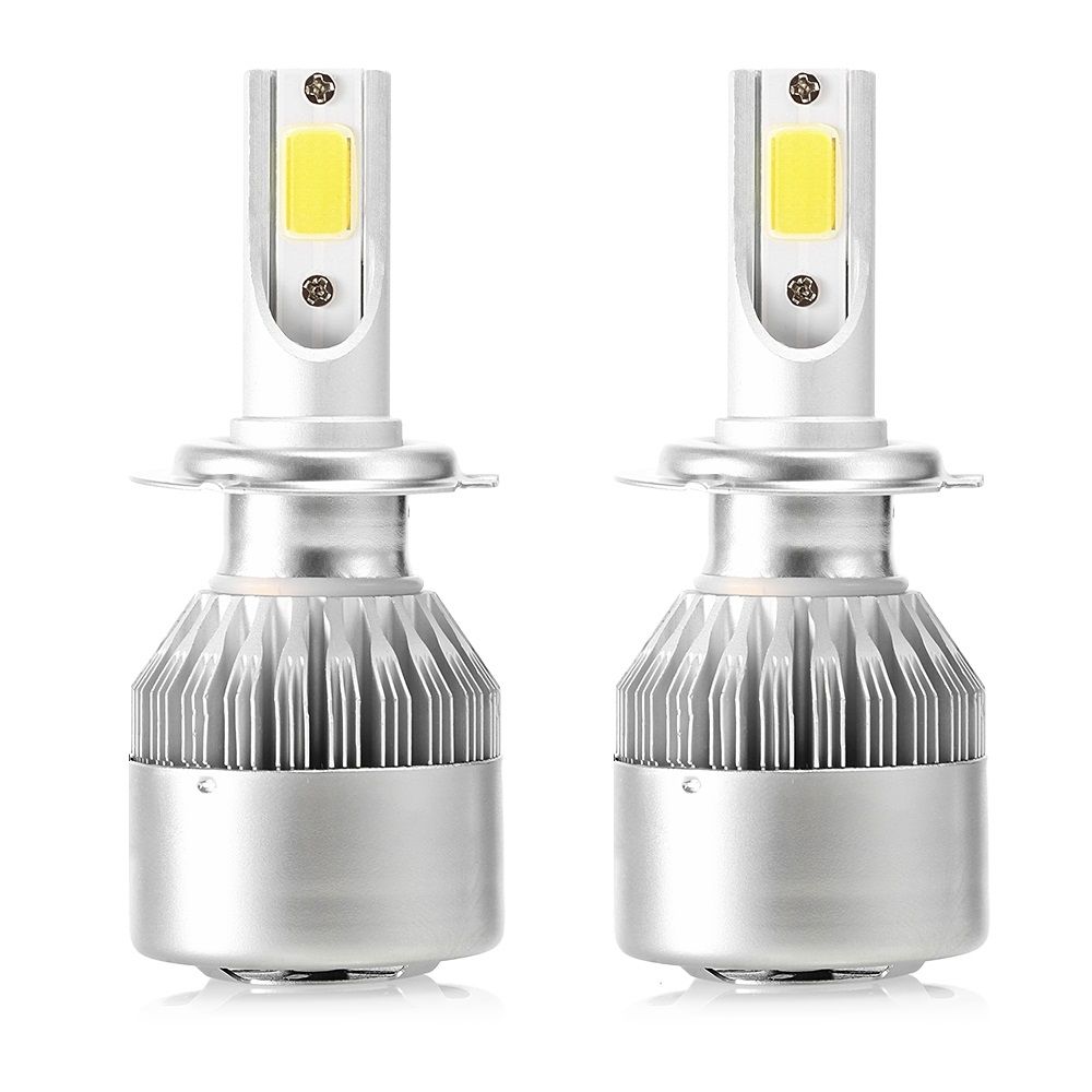 Set 2 becuri LED Auto, model C6, soclu H11, 6000K, 36W, 3500Lm, plug & play-1