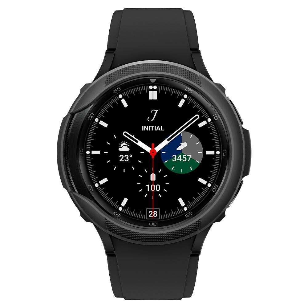 Husă Spigen Liquid Air pentru Samsung Galaxy Watch4 Classic (46 mm) – Negru Mat
