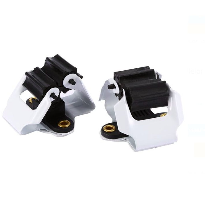 Set 2 cleme fixare pentru coada mop, matura, unelte