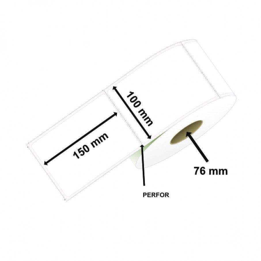 Rola etichete termice pentru awb Flippy 100x150mm, 1000 et./rola-2