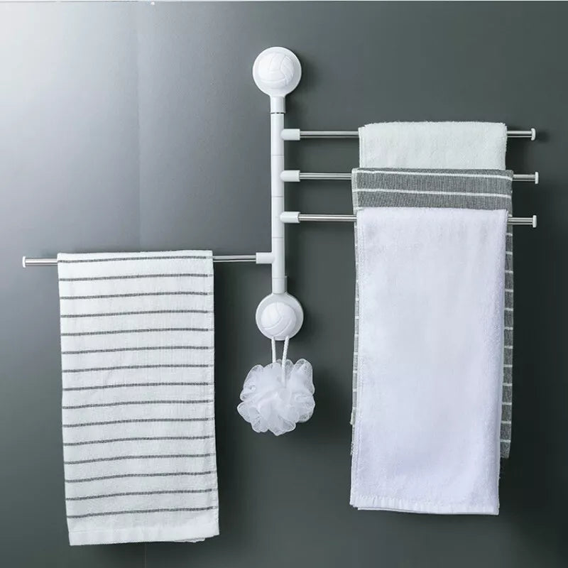 Suport prosoape de baie pentru perete