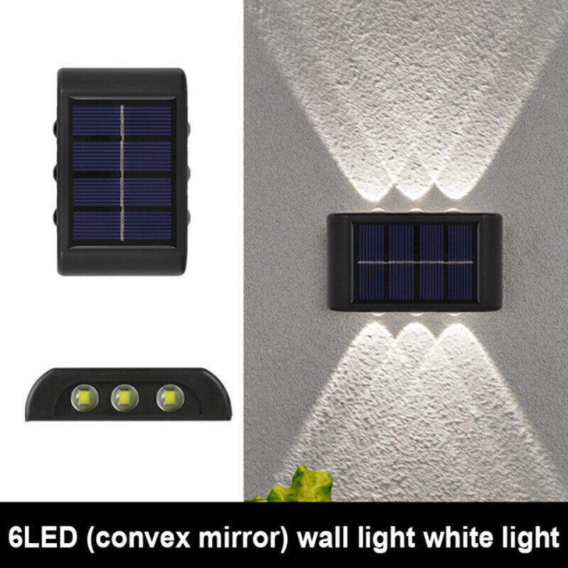 Lampă solară de perete pentru grădină