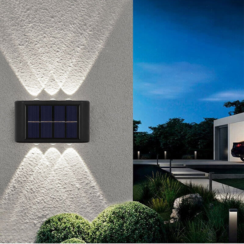 Lampă solară de perete pentru grădină