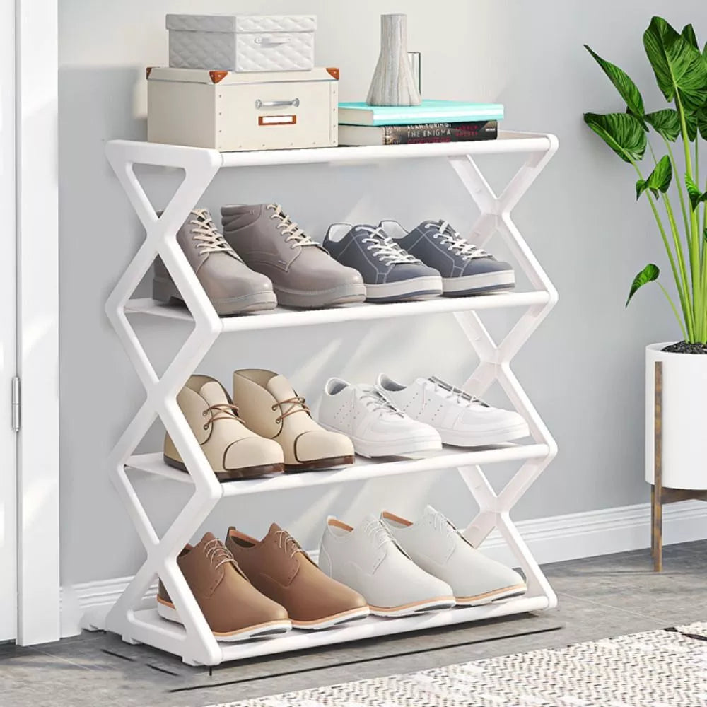 Organizator de Pantofi cu 4 Etaje – Raft pentru Depozitare