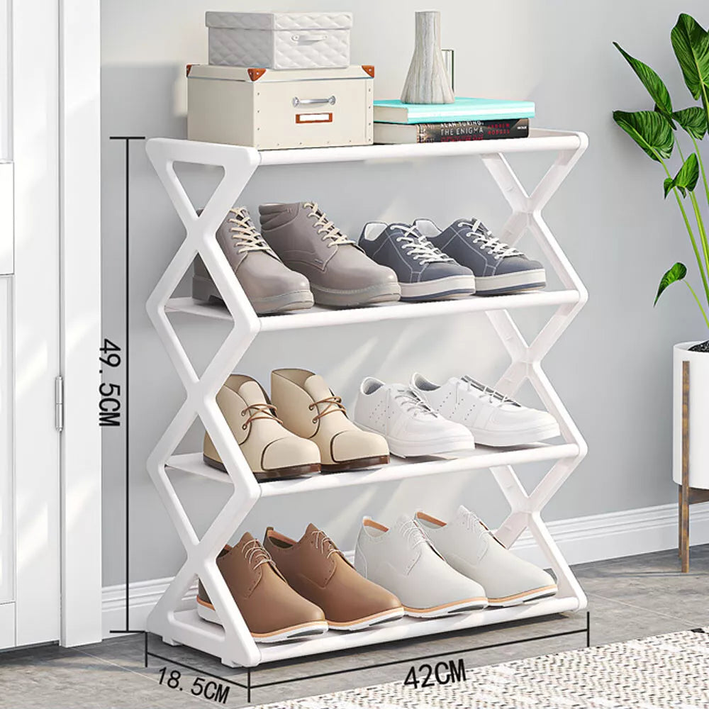 Organizator de Pantofi cu 4 Etaje – Raft pentru Depozitare