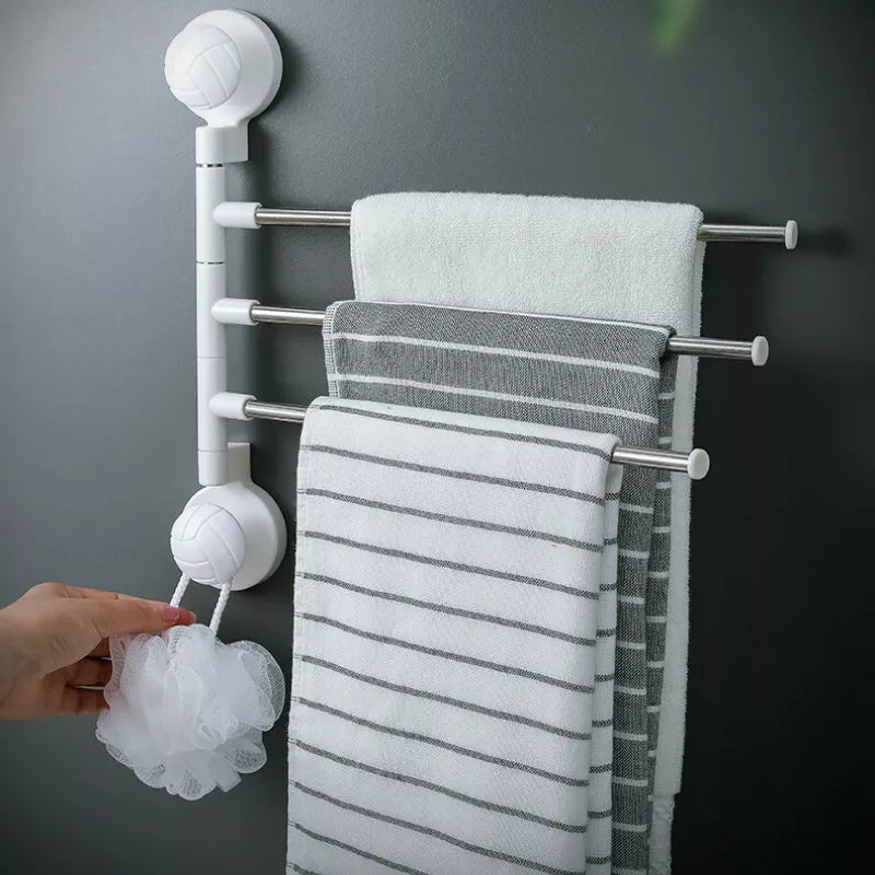 Suport prosoape de baie pentru perete