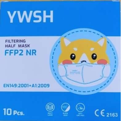 Semi masca filtrare particule FFP2, CE 2163, copii-2