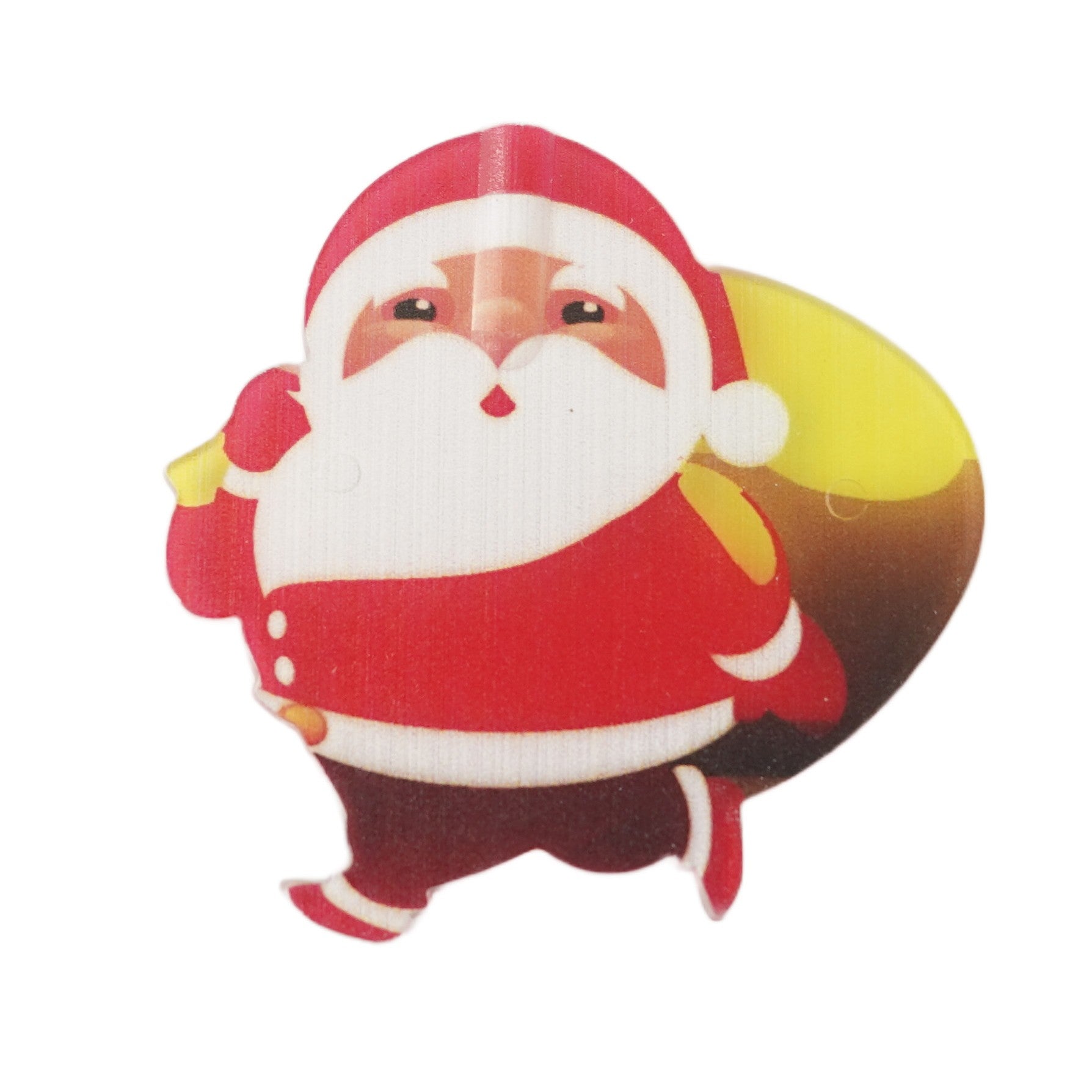 Set 10 buc ornament pentru instalatie, model Mos Craciun cu sac-0